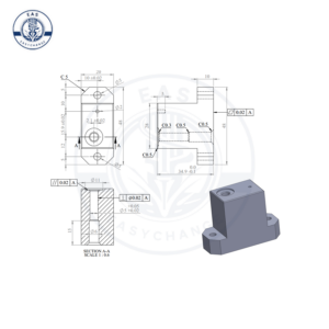 Precision Mounting Block for Jigs & Automation Systems BL-48-20-34.9