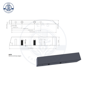 S45C – 106 – 20 – 9 | Precision Side Plate for Jigs & Automation Systems