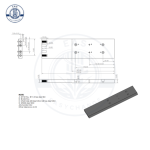 Plate Keep S50C-320-85-15 | S50C Steel