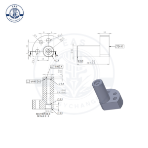 SH-35-34.6F | Precision Shaft Holder for Jigs & Automation Systems