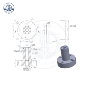 SH-35-34.9S – Precision Shaft Holder for Jigs and Automation