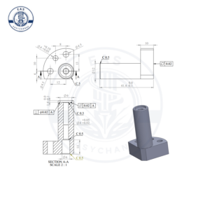 Precision Shaft Holder for Jigs and Automation SH-35-41.4