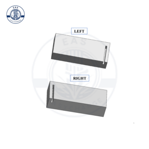 Kaizen Block S45C – Precision Machined Block (Left/Right) – High-Quality S45C Steel